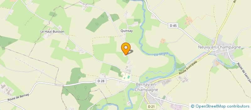 localisation de l'entreprise MADAME STEPHANIE LAVANIER  BERNAY-NEUVY-EN-CHAMPAGNE