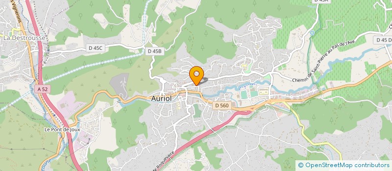 localisation de l'entreprise MADAME STEPHANIE LAVEDRINE  AURIOL