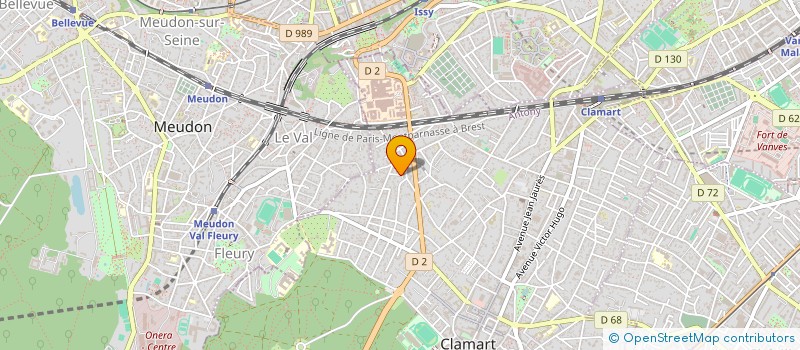 localisation de l'entreprise MADAME STEPHANIE LAVENTURE à CLAMART