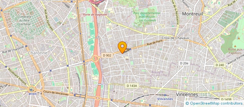 localisation de l'entreprise MADAME STEPHANIE LAY à MONTREUIL