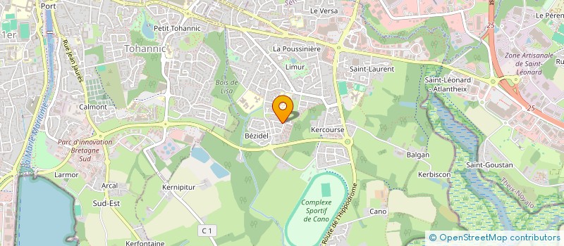 localisation de l'entreprise MADAME STEPHANIE LE BIGAUD à SENE