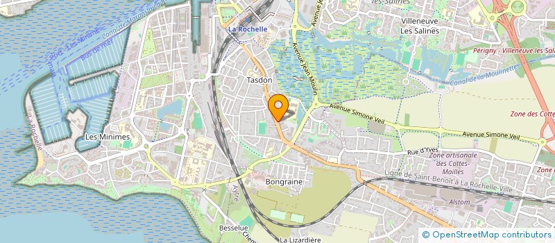 localisation de l'entreprise MADAME STEPHANIE LE BRIAND  LA ROCHELLE