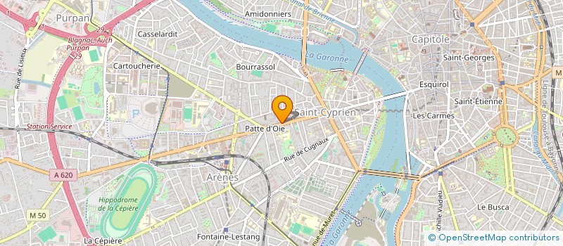 localisation de l'entreprise MADAME STEPHANIE LE CHEVALIER  TOULOUSE