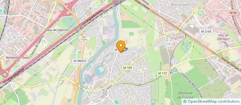 localisation de l'entreprise MADAME STEPHANIE LE CORRE à LATTES