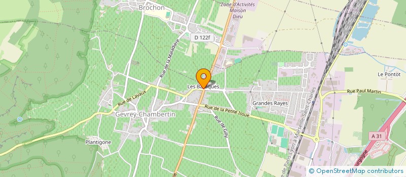 localisation de l'entreprise MADAME STEPHANIE LE COUVIOUR  GEVREY-CHAMBERTIN