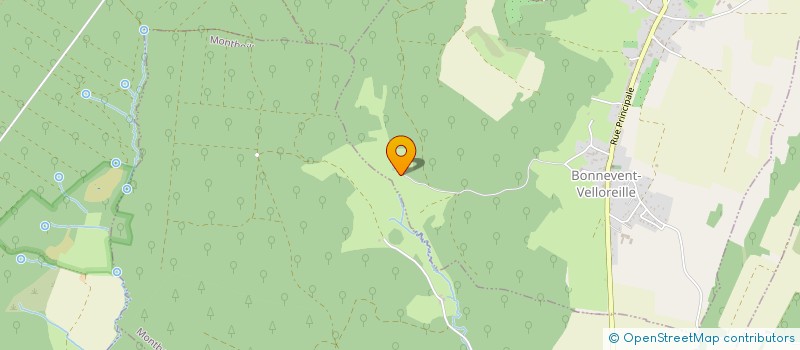 localisation de l'entreprise MADAME STEPHANIE LE COZ  BONNEVENT-VELLOREILLE