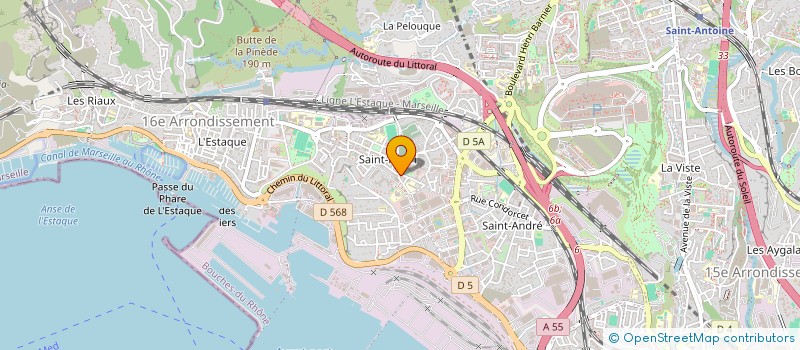 localisation de l'entreprise MADAME STEPHANIE LE DEVENDEC  MARSEILLE