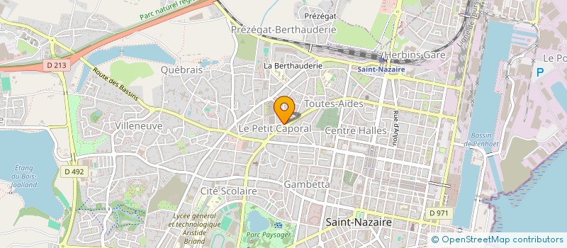 localisation de l'entreprise MADAME STEPHANIE LE DUIGOU  SAINT-NAZAIRE