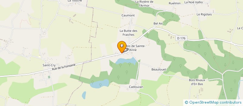 localisation de l'entreprise MADAME STEPHANIE LE FUR  SAINT-DOLAY