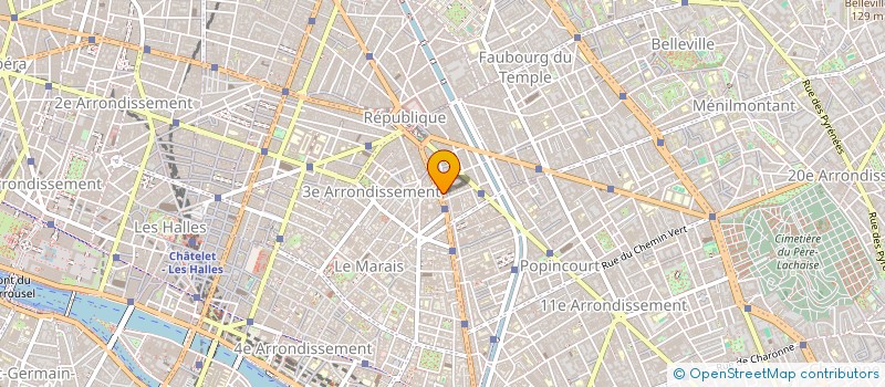 localisation de l'entreprise MADAME STEPHANIE LE GALL  PARIS