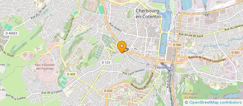 localisation de l'entreprise MADAME STEPHANIE LE LONG  CHERBOURG-EN-COTENTIN