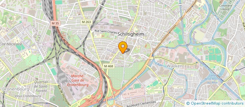 localisation de l'entreprise MADAME STEPHANIE LE MANACH  SCHILTIGHEIM