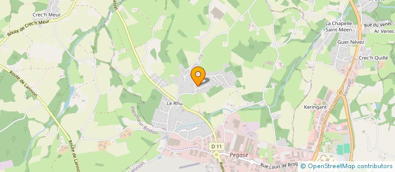 localisation de l'entreprise MADAME STEPHANIE LE MANCHEC à LANNION