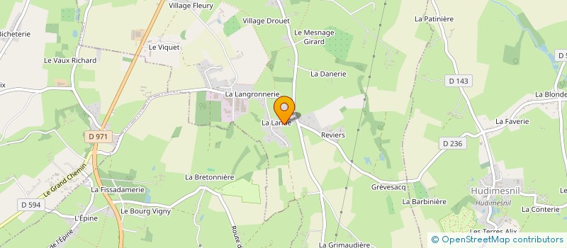 localisation de l'entreprise MADAME STEPHANIE LE NAOUR  COUDEVILLE-SUR-MER