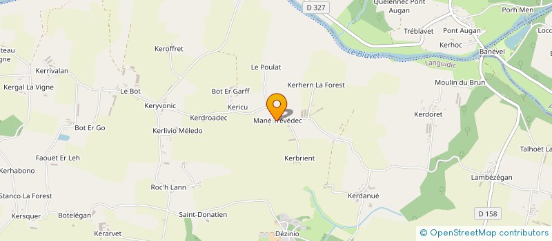 localisation de l'entreprise MADAME STEPHANIE LE NEILLON  LANGUIDIC