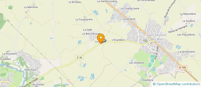 localisation de l'entreprise MADAME STEPHANIE LE PRADO à RIVES DE L'YON