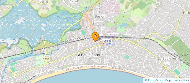 localisation de l'entreprise MADAME STEPHANIE LE QUILLIEC à LA BAULE-ESCOUBLAC
