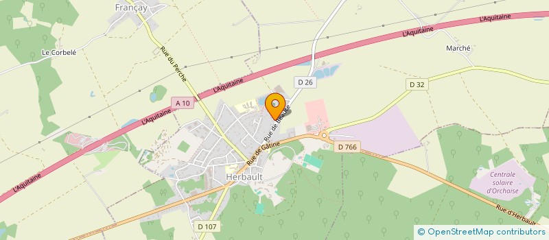 localisation de l'entreprise MADAME STEPHANIE LE TUAL  HERBAULT