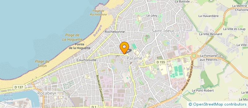 localisation de l'entreprise MADAME STEPHANIE LEBLAY  SAINT-MALO