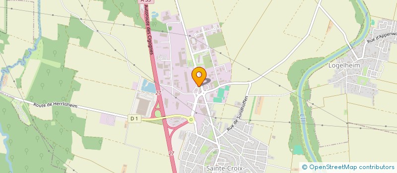 localisation de l'entreprise MADAME STEPHANIE LEBLOND  BERGHEIM