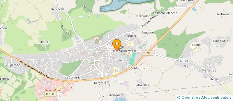 localisation de l'entreprise MADAME STEPHANIE LEBOEUF  SARZEAU