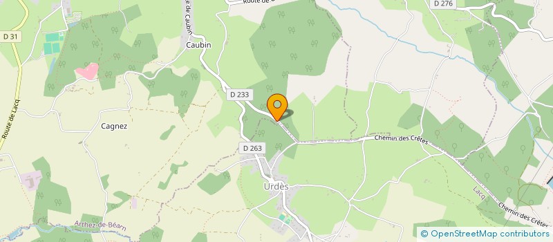 localisation de l'entreprise MADAME STEPHANIE LECOINTRE  ARTHEZ-DE-BEARN