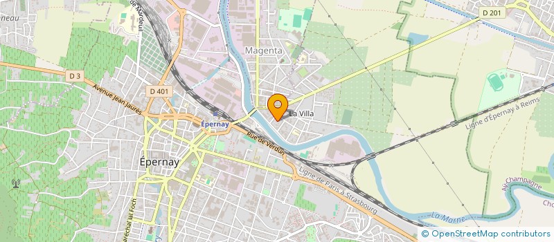 localisation de l'entreprise MADAME STEPHANIE LECOMTE  SAINT-IMOGES