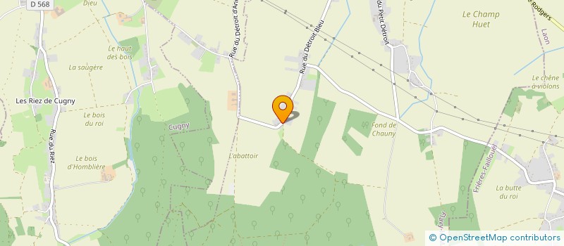 localisation de l'entreprise MADAME STEPHANIE LECOMTE  ANNOIS