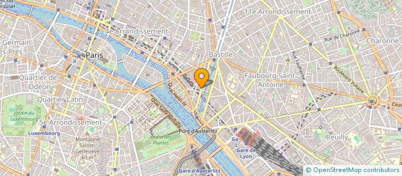 localisation de l'entreprise MADAME STEPHANIE LECOMTE  PARIS