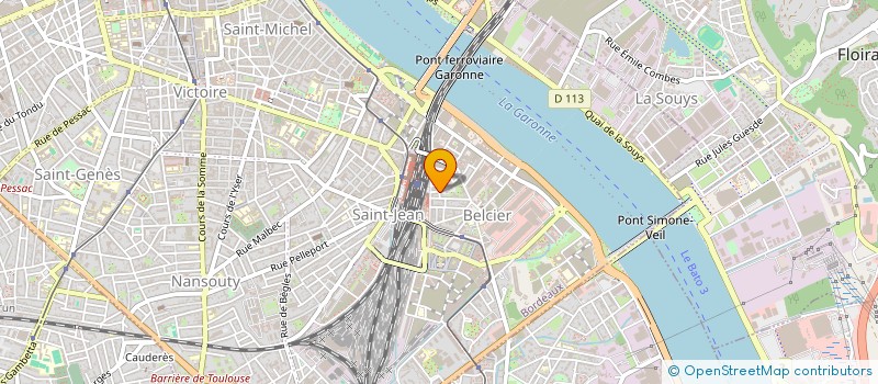 localisation de l'entreprise MADAME STEPHANIE LEDEZMA  BORDEAUX