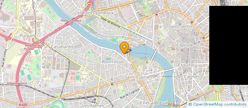 localisation de l'entreprise MADAME STEPHANIE LEDOUX à TOULOUSE