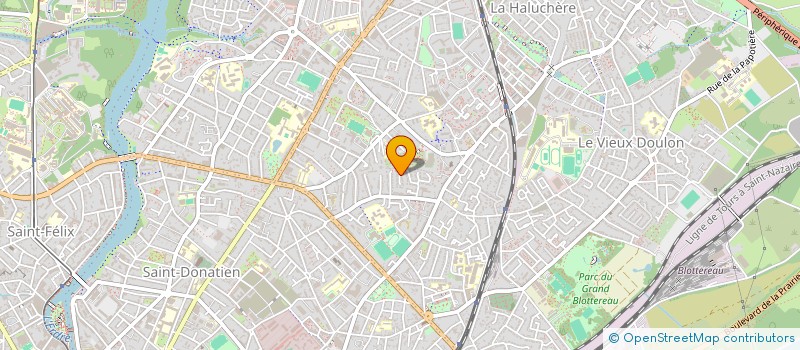 localisation de l'entreprise MADAME STEPHANIE LEDOUX  NANTES