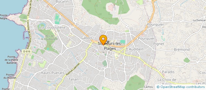 localisation de l'entreprise MADAME STEPHANIE LEDUC à SIX-FOURS-LES-PLAGES