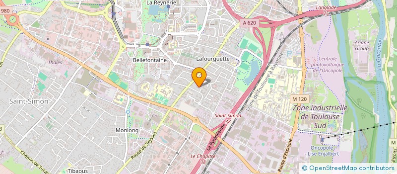 localisation de l'entreprise MADAME STEPHANIE LEFAY à TOULOUSE
