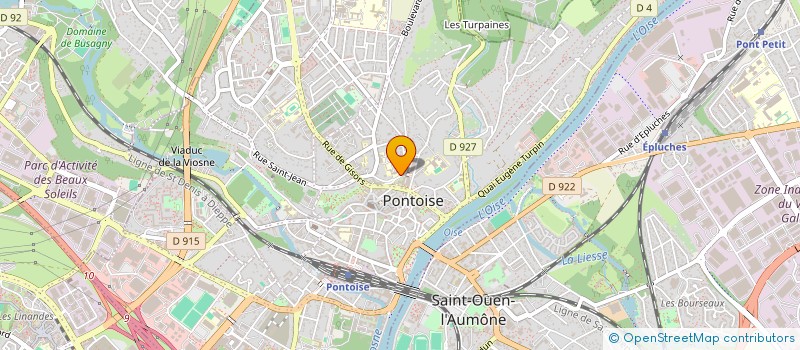 localisation de l'entreprise MADAME STEPHANIE LEFEBVRE  PONTOISE