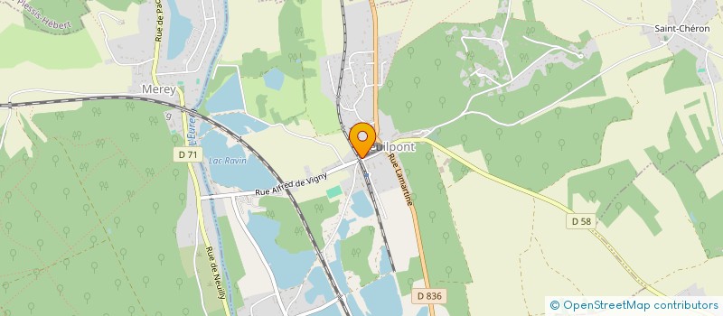 localisation de l'entreprise MADAME STEPHANIE LEFEBVRE  BREUILPONT