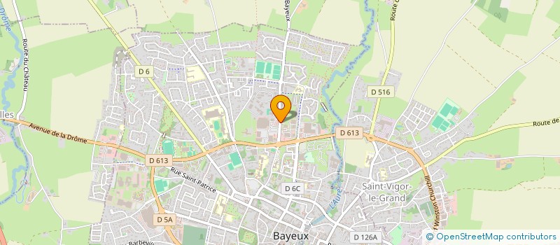 localisation de l'entreprise MADAME STEPHANIE LEFILLIATRE à BAYEUX