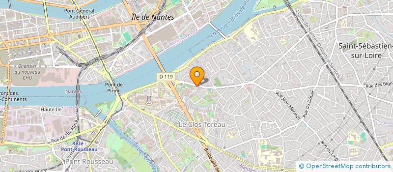 localisation de l'entreprise MADAME STEPHANIE LEGOUT à NANTES