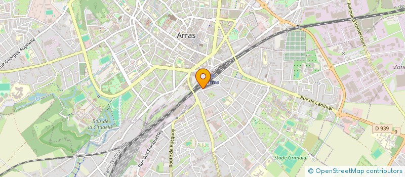 localisation de l'entreprise MADAME STEPHANIE LEGRAND à ARRAS