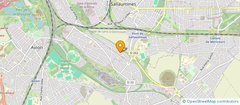 localisation de l'entreprise MADAME STEPHANIE LEGRAND  SALLAUMINES