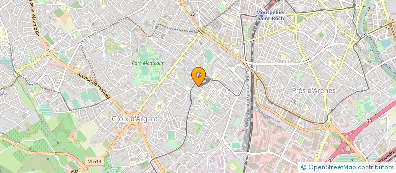 localisation de l'entreprise MADAME STEPHANIE LEGROU à MONTPELLIER