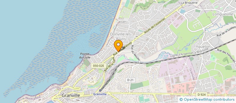 localisation de l'entreprise MADAME STEPHANIE LEGUILLON  DONVILLE-LES-BAINS