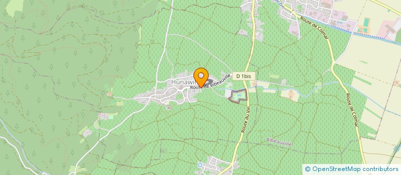 localisation de l'entreprise MADAME STEPHANIE LEININGER  HUNAWIHR