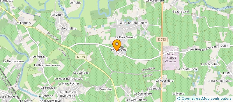 localisation de l'entreprise MADAME STEPHANIE LELONG  MOUZILLON