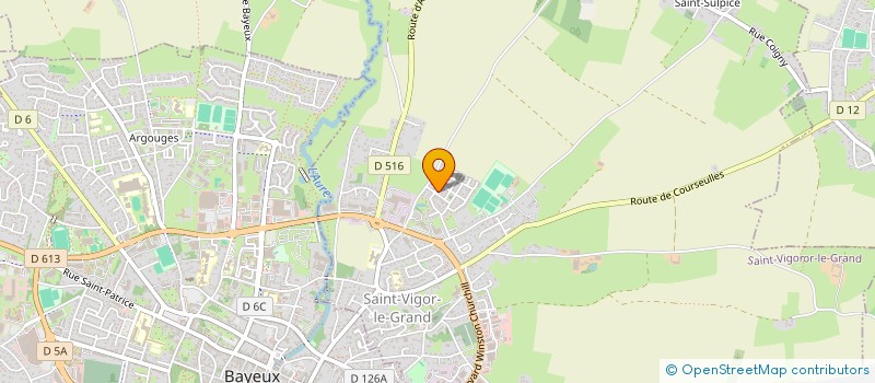 localisation de l'entreprise MADAME STEPHANIE LEMANCEL  SAINT-VIGOR-LE-GRAND