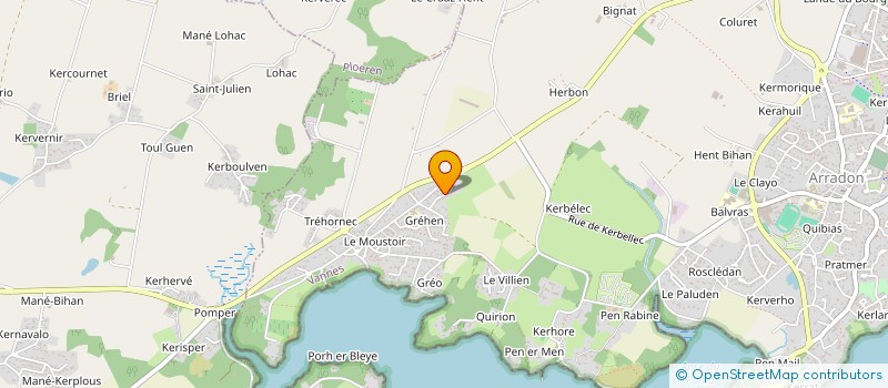 localisation de l'entreprise MADAME STEPHANIE LEMASSON  ARRADON