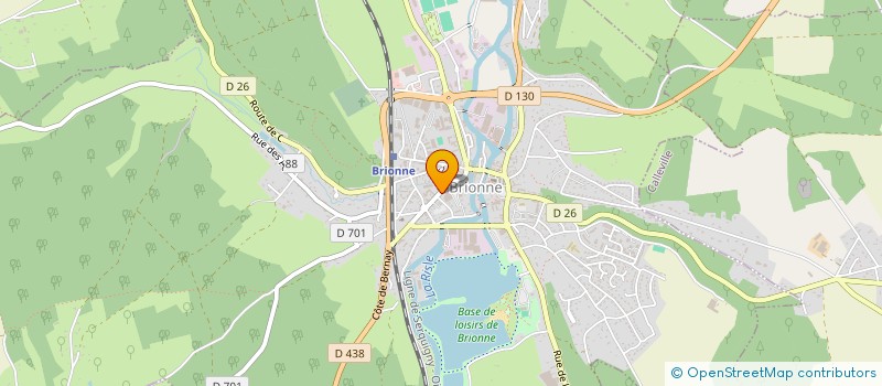 localisation de l'entreprise MADAME STEPHANIE LEMERCIER  BRIONNE