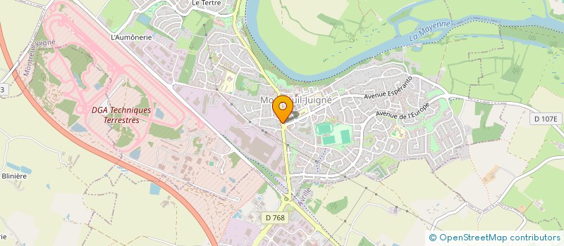 localisation de l'entreprise MADAME STEPHANIE LEMOINE  MONTREUIL-JUIGNE