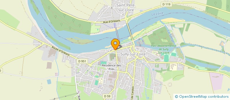 localisation de l'entreprise MADAME STEPHANIE LEMORT à SULLY-SUR-LOIRE