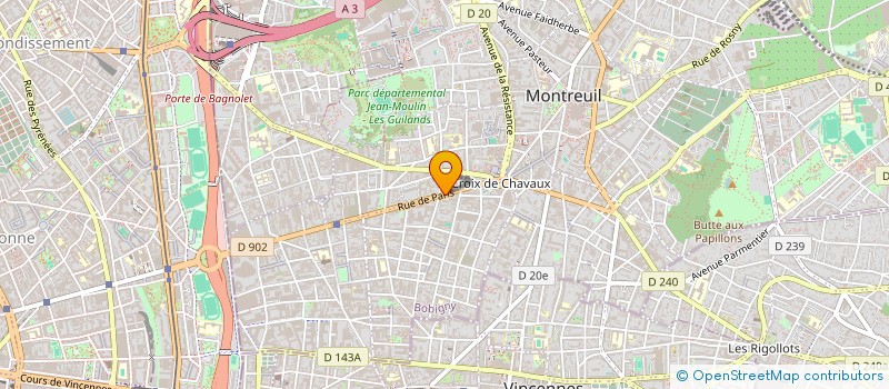 localisation de l'entreprise MADAME STEPHANIE LEMPEREUR à MONTREUIL